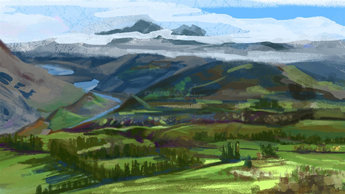 Travelling and landscape inspiration